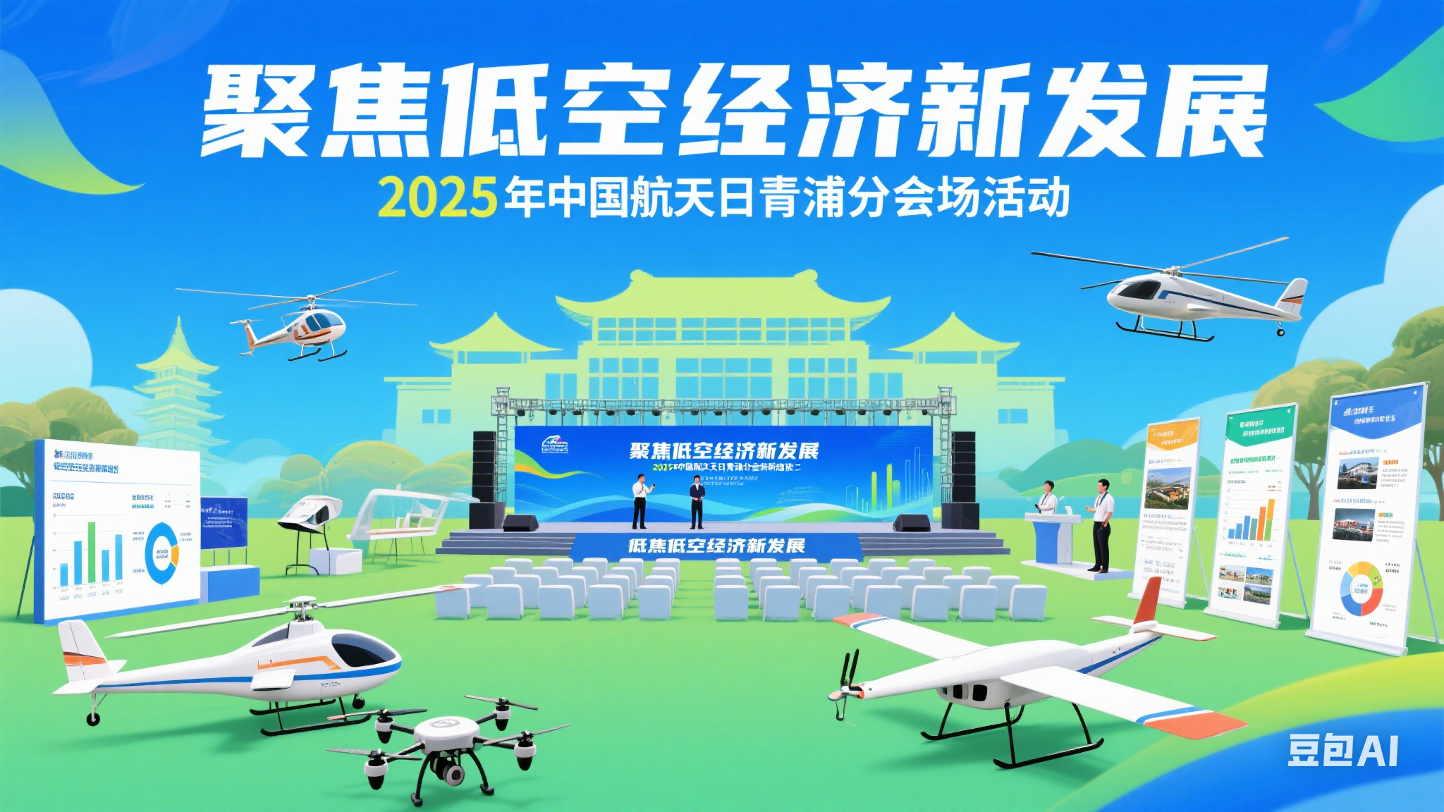 聚焦低空经济新发展 2025 年中国航天日青浦分会场活动举行